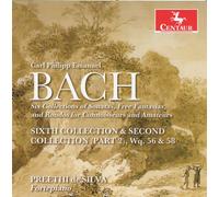 Preethi de Silva CPE Bach: Sixth Collection & Second Collection, part 2 (CD)