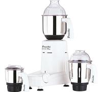 Preethi Eco Plus Mixer Grinder 110-Volt for use in USA/Canada, white, 3-jar