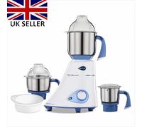 Preethi Frullatore Da Tavolo Standard 750W 220V Con 3 Frullini Leaf Diamond Blu