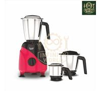 Preethi Peppy Frullatore MG-245 750 Watt Con 3 Vasetti Nero/Rosso