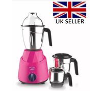 Preethi Platinum MG-139 Tritagusto Standard Con 4 Caraffe 220V 750W Blu