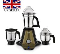 Preethi Titan Mixer Grinder 3 Barattoli 1000W Mixie Nero (MG-283)