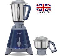 Preethi Xpro Duo MG 198 Mixer Grinder 1300 Watt Deep Blue Medio, 2 Velocità