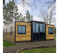 Prefab Tiny House Piani Pieghevole Espandibile Modulare Piccola Casa, Cucina Bagno Portatile Contenitore Vivere