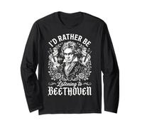 Preferirei Ascoltare Beethoven Maglia a Manica