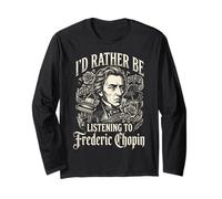 Preferirei Ascoltare Frederic Chopin Maglia a Manica