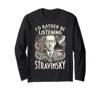 Preferirei Ascoltare Igor Stravinsky Maglia a Manica
