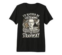 Preferirei Ascoltare Igor Stravinsky Maglietta Premium