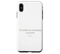 Preferirei ascoltare K-POP - Fan coreano della musica pop Custodia per iPhone XS Max