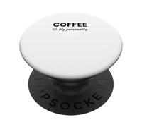 Preferirei bere caffè La mia produttività è una bugia Sarca PopSockets PopGrip Adesivo
