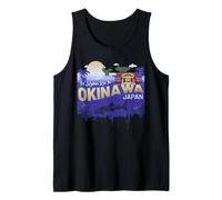 Preferirei Essere a Okinawa Giappone Souvenir Giapponese Vintage Canotta