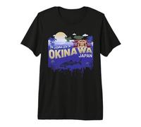 Preferirei Essere a Okinawa Giappone Souvenir Giapponese Vintage Maglietta Premium