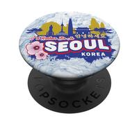 Preferirei essere a Seoul Korea Souvenir PopSockets PopGrip Adesivo