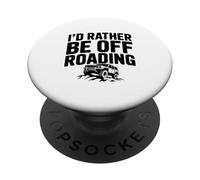 Preferirei essere appassionato di avventura fuori strada PopSockets PopGrip Adesivo