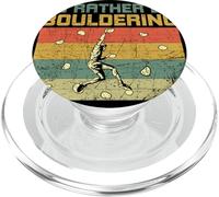 Preferirei essere Boulder Rock Boulderer PopSockets PopGrip per MagSafe