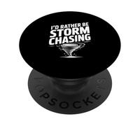 Preferirei essere la tempesta a caccia PopSockets PopGrip Adesivo