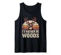 Preferirei Essere nel Bosco a Caccia di Cervi Canotta