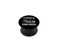 Preferirei essere tempesta a caccia di Tornado Chaser Meteo PopSockets PopGrip Adesivo