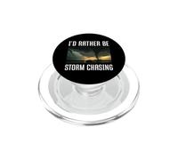 Preferirei essere tempesta a caccia di Tornado Chaser Meteo PopSockets PopGrip per MagSafe