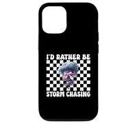Preferirei essere tempesta Chasing Storm Chaser Tornado Ragazza Mamma Custodia per iPhone 12/12 Pro