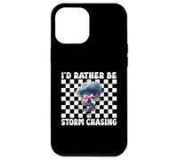Preferirei essere tempesta Chasing Storm Chaser Tornado Ragazza Mamma Custodia per iPhone 12 Pro Max
