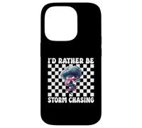 Preferirei essere tempesta Chasing Storm Chaser Tornado Ragazza Mamma Custodia per iPhone 14 Pro