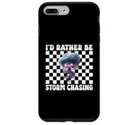 Preferirei essere tempesta Chasing Storm Chaser Tornado Ragazza Mamma Custodia per iPhone 7 Plus/8 Plus