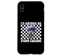 Preferirei essere tempesta Chasing Storm Chaser Tornado Ragazza Mamma Custodia per iPhone XS Max