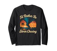 Preferirei essere tempesta che insegue il meteorologo Tornado Maglia a Manica