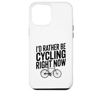 Preferirei essere un appassionato di ciclismo in questo momento Custodia per iPhone 12 Pro Max