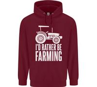 Preferirei Essere Un Contadino Con Felpa Uomo