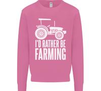 Preferirei Essere Un Contadino Felice Uomo Felpa Maglione