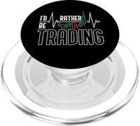 Preferirei fare trading - Crypto Trader Scalper Divertente PopSockets PopGrip per MagSafe