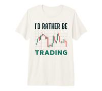 Preferirei Fare Trading - Crypto Trader Stock Trading Divertente Maglietta Premium