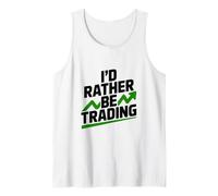 Preferirei Fare Trading Divertente per Trader e investitori Canotta