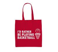 Preferirei Giocare A Basket - Borsa In Tela - NBA BASKET BALL BBALL