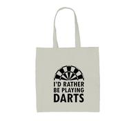 Preferirei Giocare A Freccette - Borsa In Tela - Bullseye 180 Dart