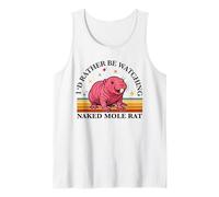 Preferirei Guardare Il Cucciolo di Sabbia Naked Mole Rat Lover Canotta