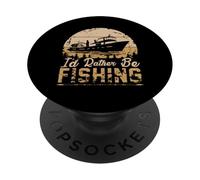 Preferirei pescare PopSockets PopGrip Adesivo