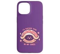 Preferirei rimanere nella mia conchiglia Custodia per iPhone 15
