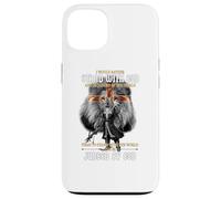 Preferirei stare con Dio Cavalieri Templari Leone Dio Custodia per iPhone 13