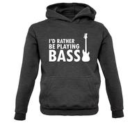 Preferirei Suonare Il Basso - Felpa Per Bambini - Regalo Rock Music