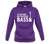 Preferirei Suonare Il Basso - Felpa Per Bambini - Regalo Rock Music