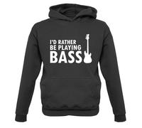 Preferirei Suonare Il Basso - Felpa Per Bambini - Regalo Rock Music