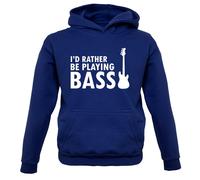 Preferirei Suonare Il Basso - Felpa Per Bambini - Regalo Rock Music