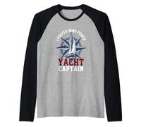 Preferisco Eolico Yacht Capitano Sailor Barca Proprietario Maglia con Maniche Raglan