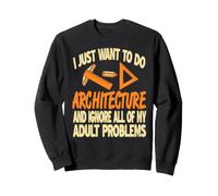 Preferisco Fare Architettura Non Affrontare Problemi Felpa