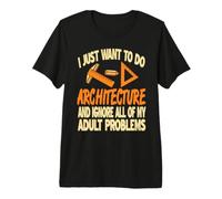 Preferisco Fare Architettura Non Affrontare Problemi Maglietta Premium