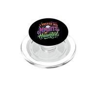 Preferisco le mie notti infestato vampiro umorismo sarcasmo PopSockets PopGrip per MagSafe