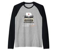 Preferisco Leggere Fanfic Reader Fiction Autore Maglia con Maniche Raglan
